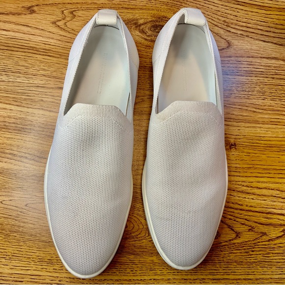 Banana Republic Ivory Knit Slip On Sneakers Size 8.5M Comfort Classic - Picture 3 of 13